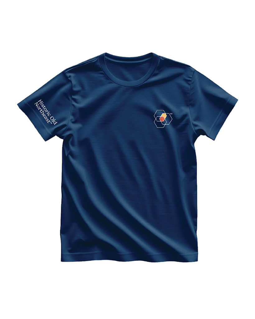 HONNA – There is Always Something Happening Unisex T-shirt (Navy)