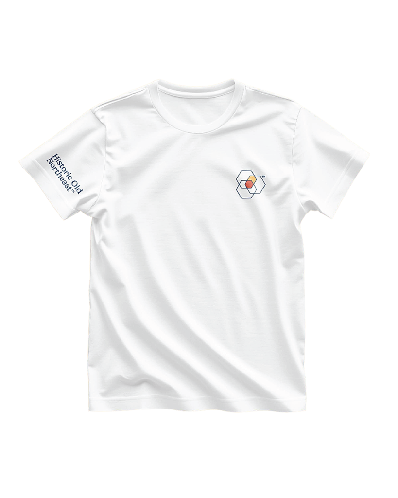 HONNA – There is Always Something Happening Unisex T-shirt (White)