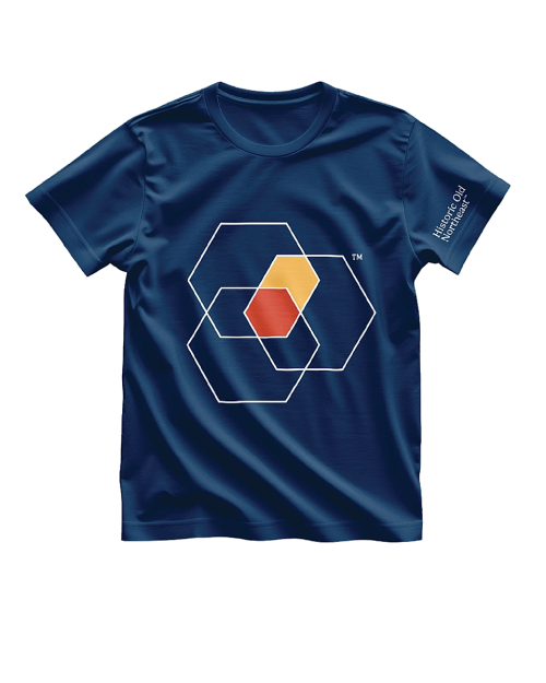 HONNA - Logo Unisex T-shirt (Navy)