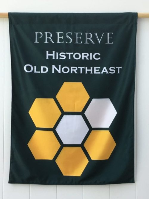 "Preserve the Old Northeast" Flag: Green